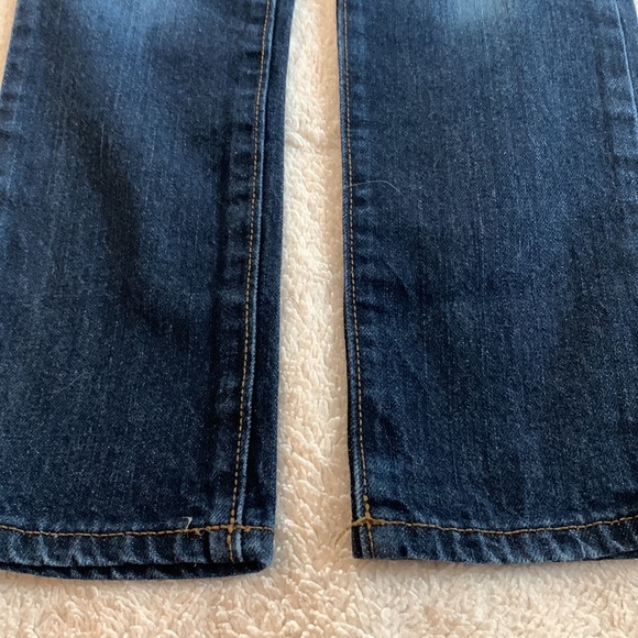 Children’s Place 8 Skinny Jeans EUC Adjustable Waist Dark Denim - Picture 10 of 12